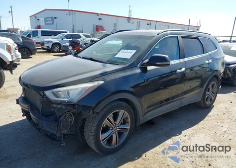2015 Hyundai Santa Fe Limited from USA, damaged, VIN KM8SRDHFXFU124482
